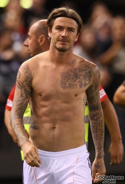 New David Beckham Tattoo, Inspired By His Daughter Harper#39s ..._28