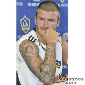 David Beckham#39s 40 tattoos and the special meaning behind each _4