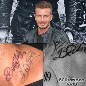 David Beckham#39s Tattoos  Pictures  POPSUGAR Celebrity_34