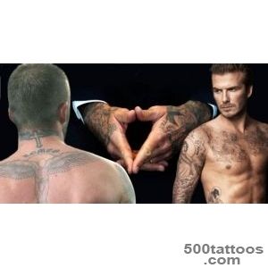 David Beckham has spent #39?55K on tattoos#39, from tributes to his _2