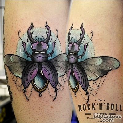7 Appealing Beetle Tattoos  Tattoo.com_4