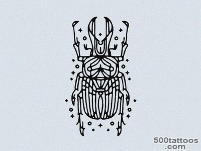 Another) Beetle   Tattoo by alain l#39thi   Dribbble_33