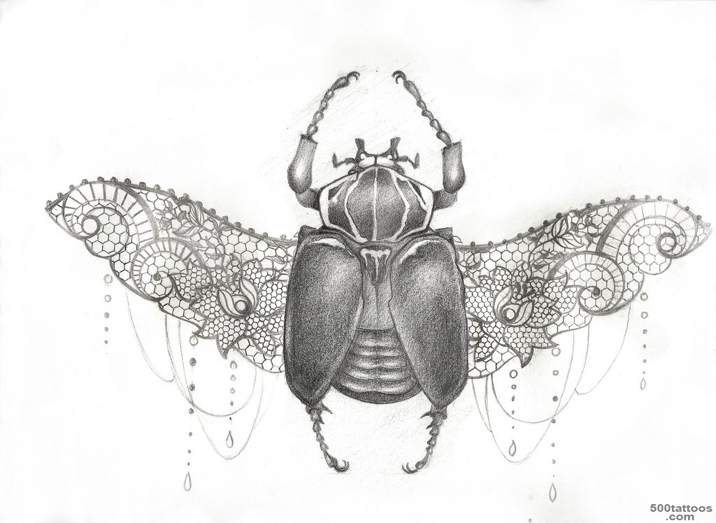 Beetle Tattoo  Crayon  Julien Pont  Flickr_16