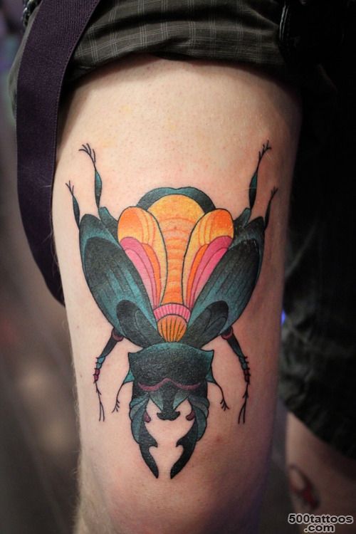 Beetle Tattoo Images amp Designs_14