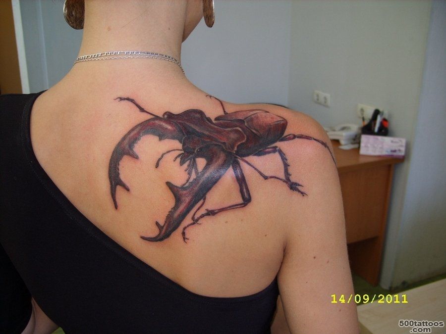 Beetle Tattoo Images amp Designs_26