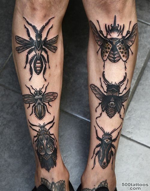 Praying mantis grasshopper beetle tattoo   Tattooimages.biz_30