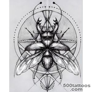 beetle tattoo design  Emily Rose Aartsen_17