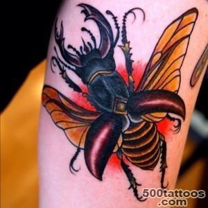 Beetle Tattoo Images amp Designs_40