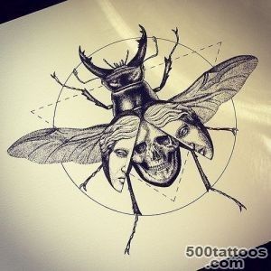 tattoo • underboob • Egyptian • scarab beetle • jewel •  Tattoos _3
