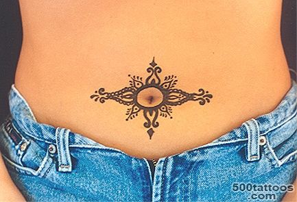 Henna-Tattoo-Around-Belly-Button--Tattoobite.com_5.jpg