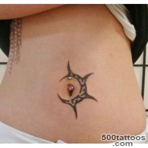Cartoon-Tattoo-On-Belly-Button-For-Women--Fresh-2016-Tattoos-Ideas_6jpg
