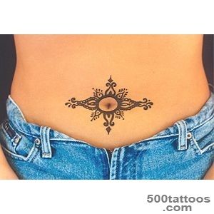 Henna-Tattoo-Around-Belly-Button--Tattoobitecom_5jpg