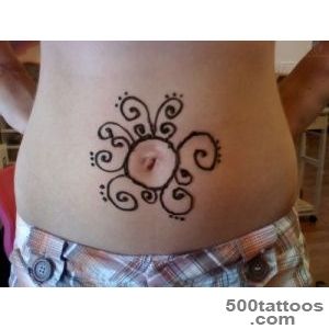 Henna-Tattoo-Around-Belly-Button--Tattoobitecom_19jpg