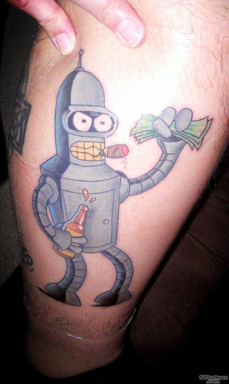 Bender Booze and Money #tattoo  #Futurama (via @bpbphotokid ..._19