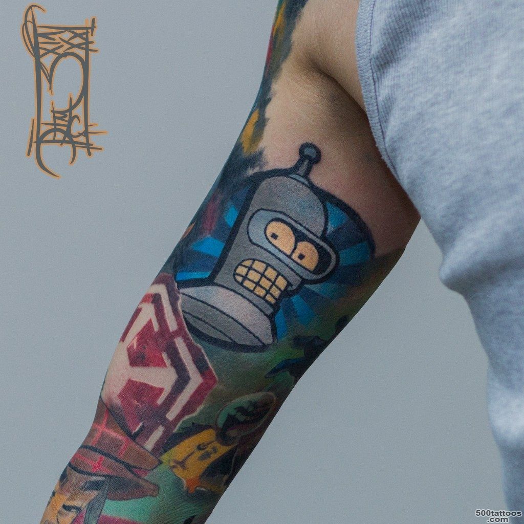 Bender Tattoo By Tims Craft_35