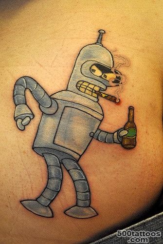 Bender Tattoo  terranceandphillip_uncafugas  Flickr_27