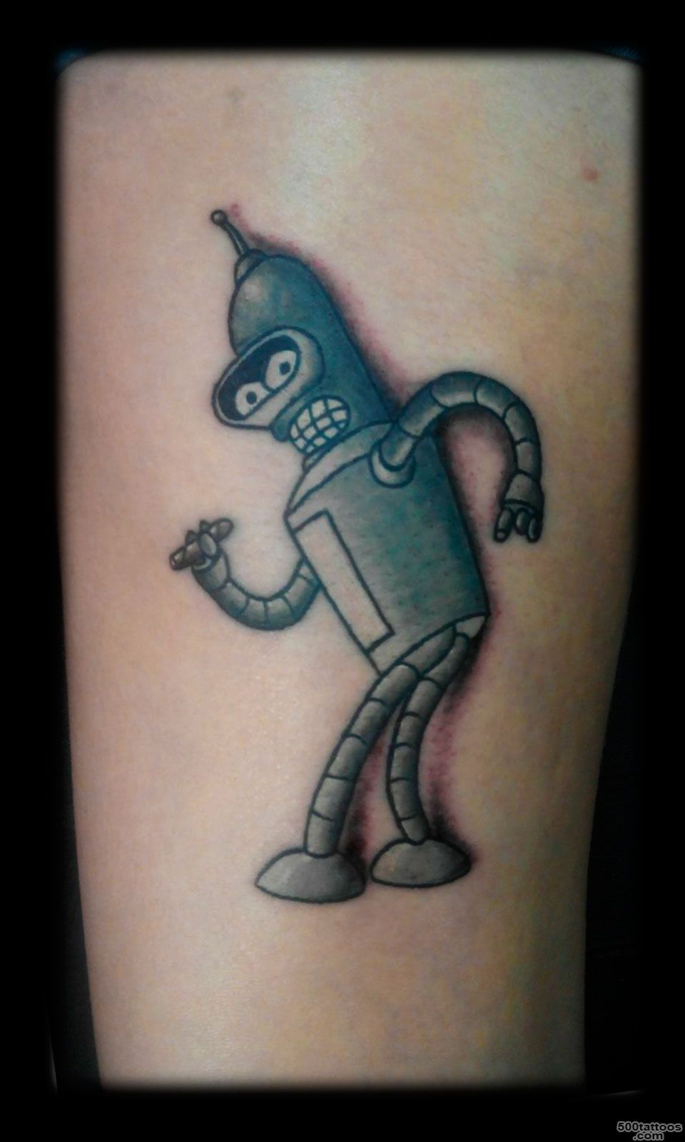 Funny Bender Tattoo – Christian Correa – Tattoos amp Artwork_20