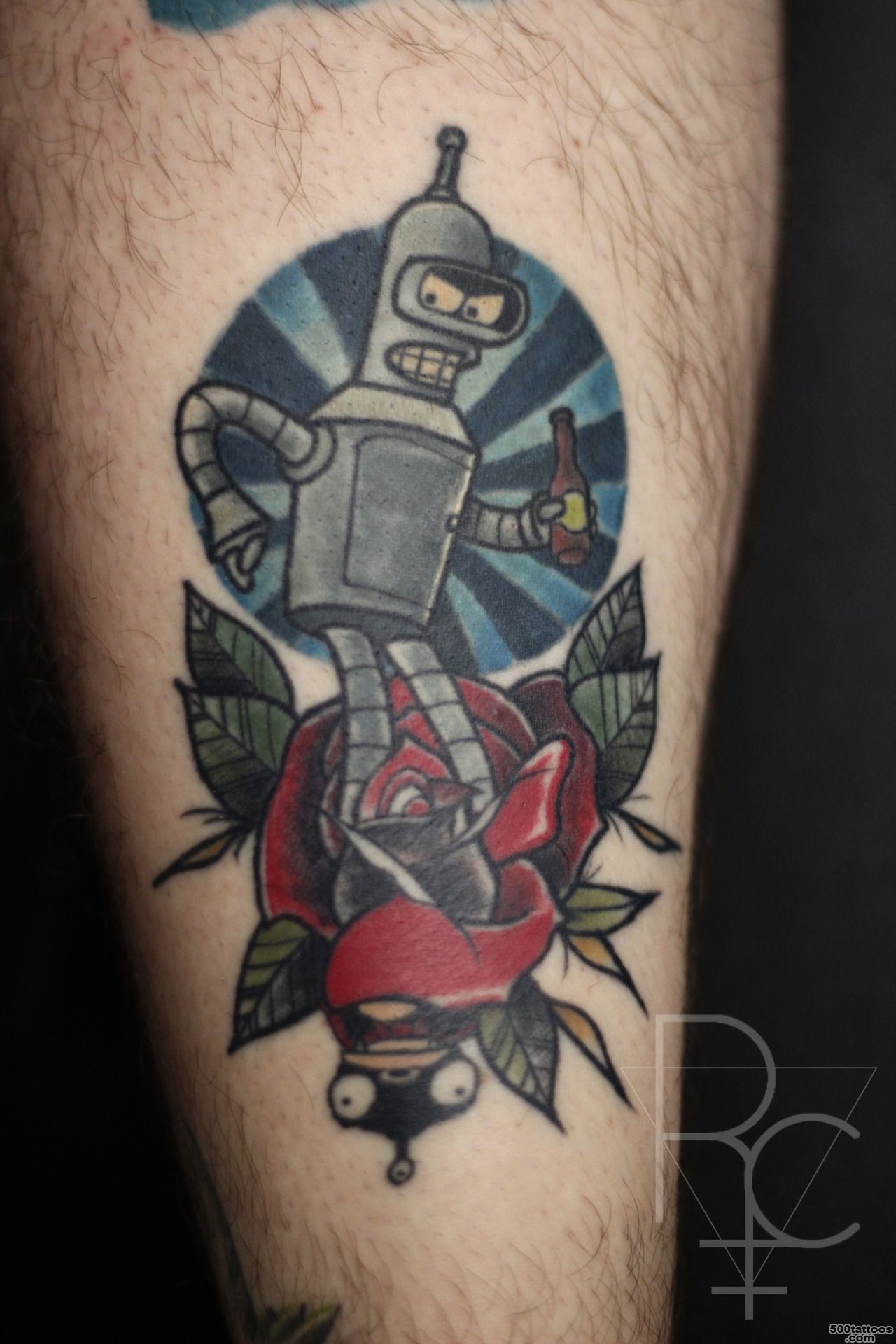 FYeahTattoos.com — A healed Bender and Nibler tattoo done by Robert..._38