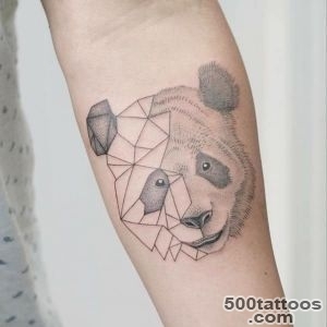 panda-geometric-tattoojpg