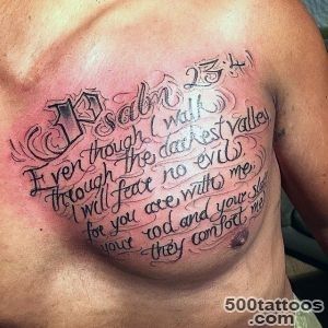 50 Bible Verse Tattoos For Men   Scripture Design Ideas_48
