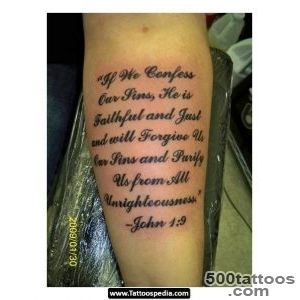 Bible Scripture Tattoo Pictures 06   httptattoospediacomible _47