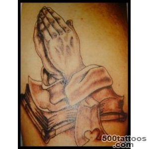 the worlds fattest priest praying hands with a bible tattoo_12
