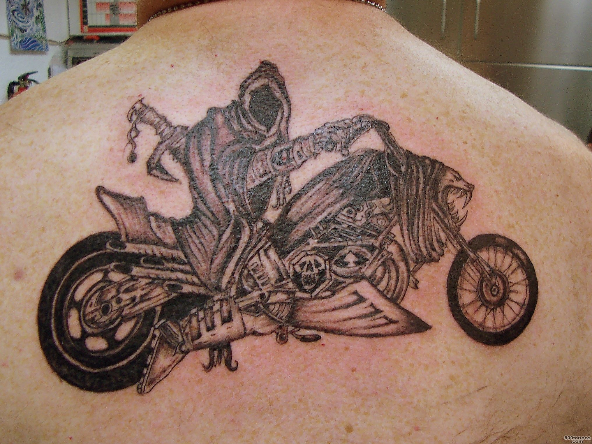 BikerMotorcycle Tattoos_24