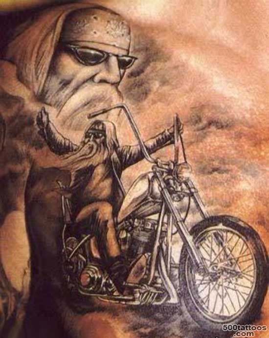 biker pin up girls tattoos  50 Motorcycle Biker Tattoos from ..._7