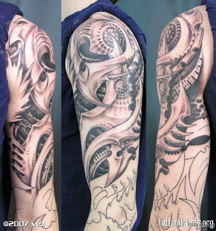 Alien Face Tattoos On Arms  Tattoobite.com_43
