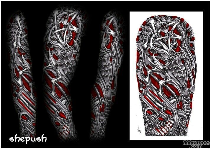 Another 7 Impressive Biomechanical Tattoos   Uphaa.com  Skin deep ..._33