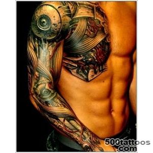 35 Bio Mechanical Tattoo Designs_15