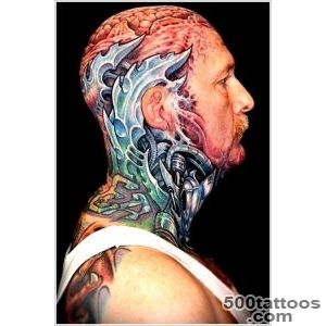 35 Bio Mechanical Tattoo Designs_29
