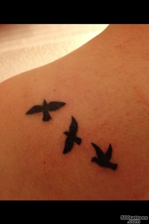 100 Small Bird Tattoos Designs with Images   Piercings Models_4