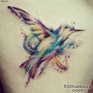 55+ Amazing Aqua Bird Tattoo Design – Best Bird Tattoo Images_49