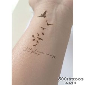100 Small Bird Tattoos Designs with Images   Piercings Models_10