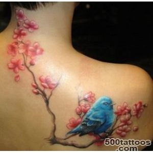 Beautiful branch tattoo I like the idea of the birds flying away _42