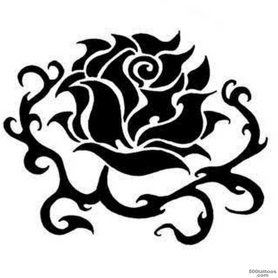8 Beautiful Black Rose Tattoo Designs And Ideas_21