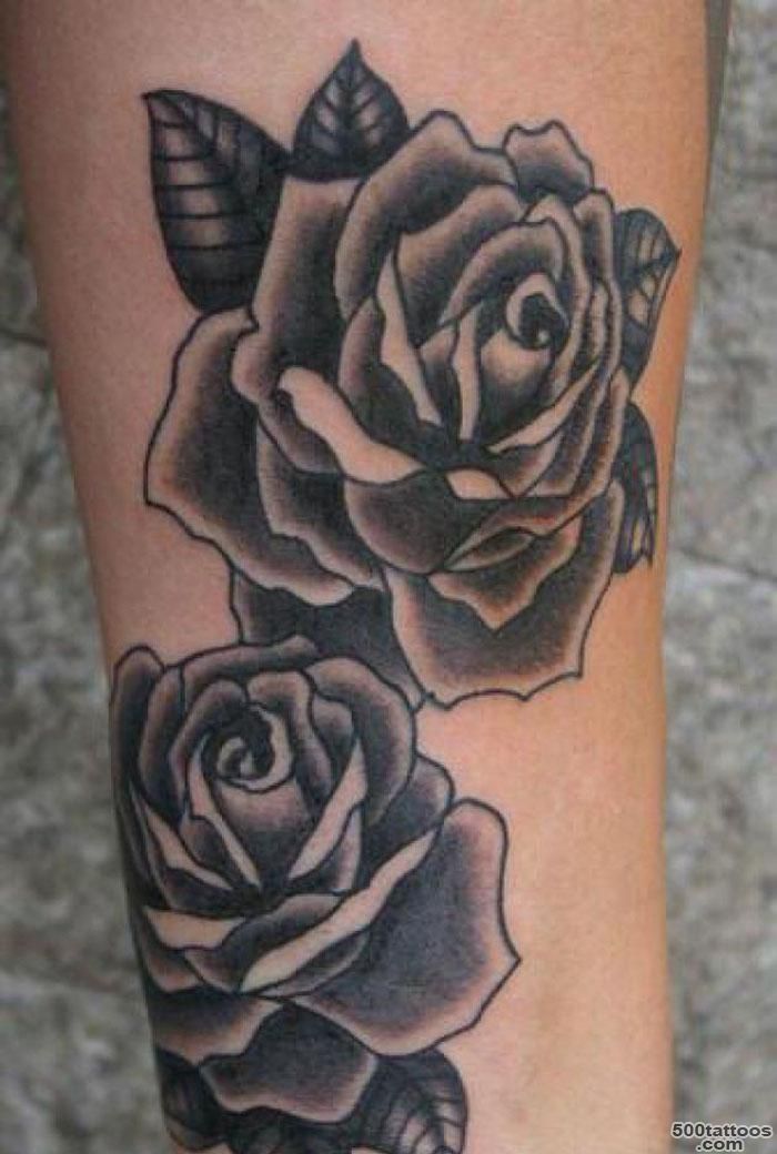 Black And White Rose Tattoos for Women  Tattoos  Pinterest ..._41