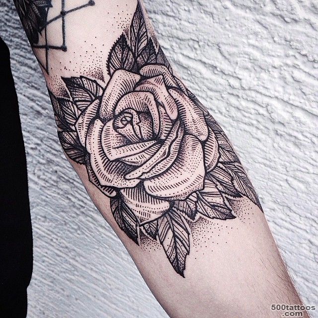 Black Rose Tattoo By Jessica Svrtvt_14