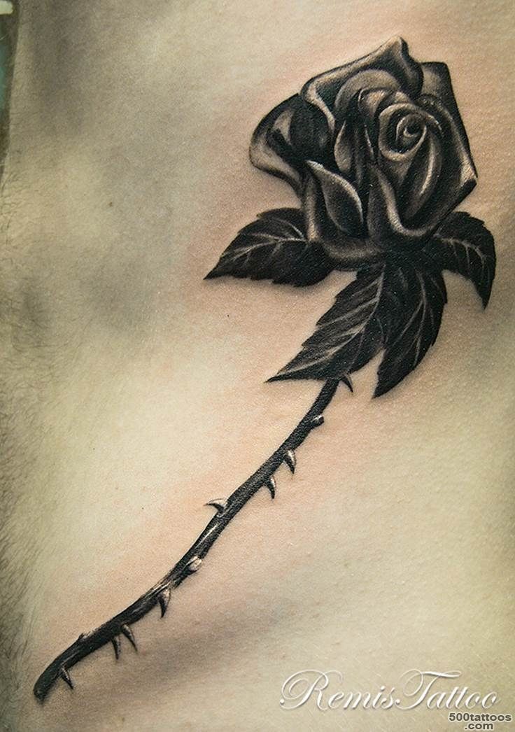 Black rose tattoo  Remis Tattoo_43