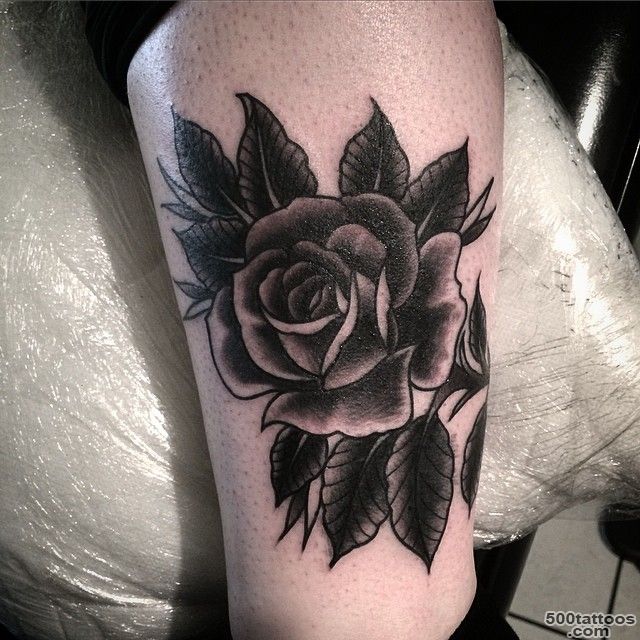 Black Rose Tattoos Designs, Ideas and Meaning  Tattoos For You_1