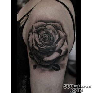 30 Black Rose Tattoo Designs, Images And Picture Ideas_10