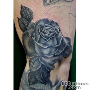 30 Black Rose Tattoo Designs, Images And Picture Ideas_18