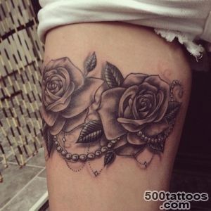 30 Black Rose Tattoo Ideas   Tattoos Mob_40