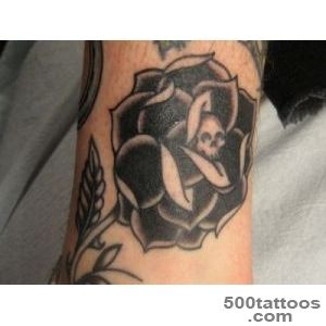 30 Exotic Black Rose Tattoo Designs   SloDive_25