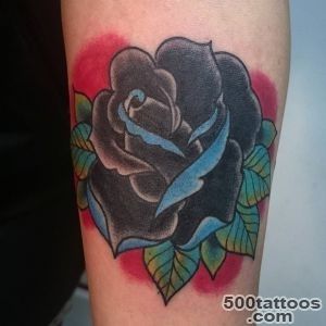42 Totally Awesome Black Rose Tattoo That Will Inspire You To Get _20