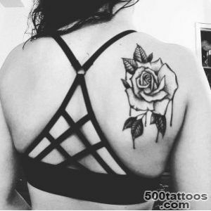 42 Totally Awesome Black Rose Tattoo That Will Inspire You To Get _38