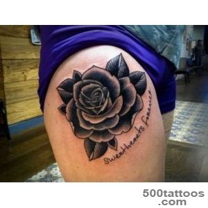 Black Rose Tattoo Designs and Meaning  Tattoo Designs_2