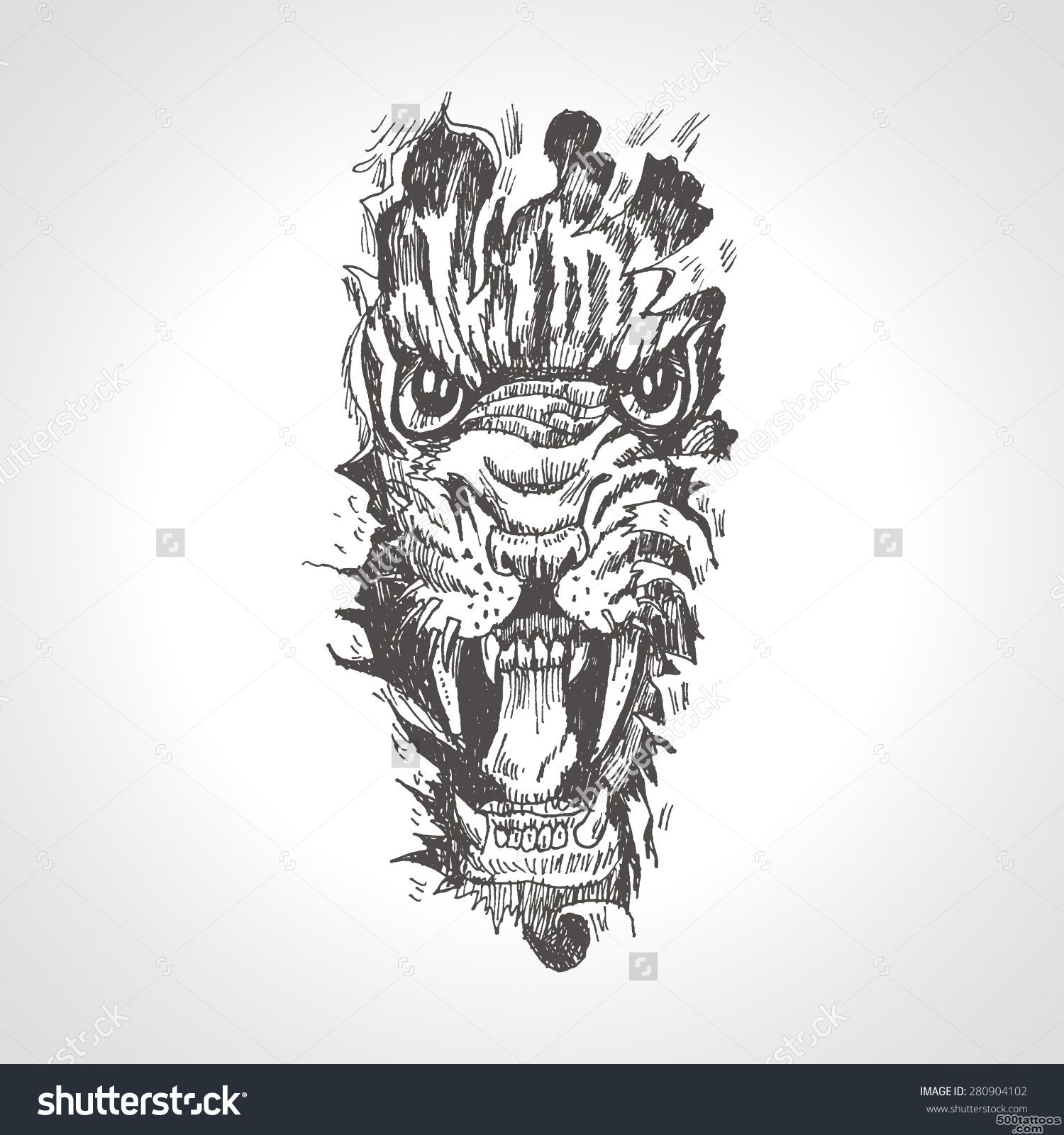 Tiger-Anger.-Black-Tattoo.-Vector-Illustration-Of-A-Snarling-Tiger-..._37.jpg