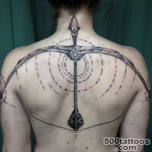Back Armed Bow Tattoo  Best Tattoo Ideas Gallery_39